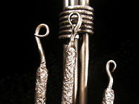 Heron's Head Bulrush 2 Piece Companion Set Detail