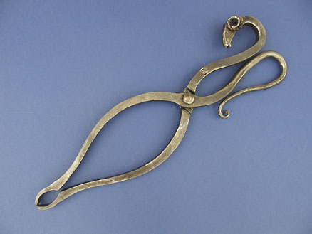 Ram's Head Fire Tongs
