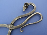 Ram's Head Fire Tongs
