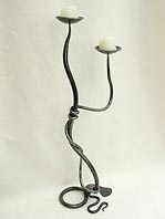 Double Twist Candle Holder