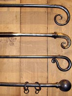 Curtain Pole Finial Samples